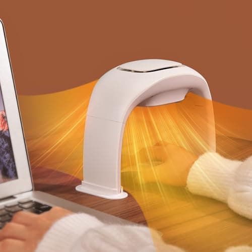 xuenair 100W Heated Mouse Pad Hand Warmer for Office Home Indoor Desktop Use, 2025 Heated Mouse Pad Indoor Space Heater 3 Temperature 20dB Quiet PTC Fast Heating Energy Saving Foldable