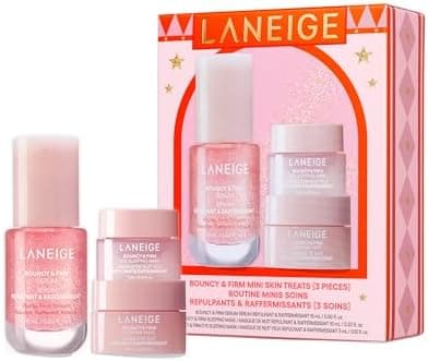 Laneige Skincare & Lip Care Holiday Gift Sets – Lip Mask, Water Bank, Lip Glowy Balm – Beauty Essentials for Gifting & Self-Care