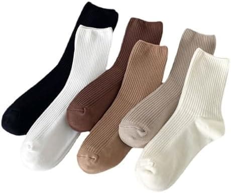 TeenFighter 6 Pairs of Comfortable Casual Cotton