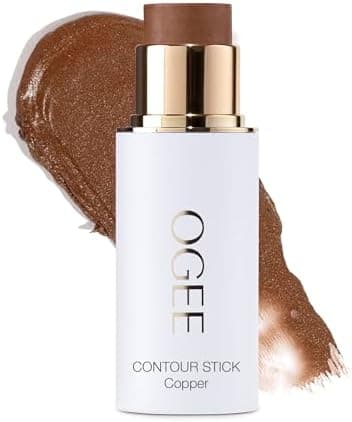Ogee Sculpted Face Stick (COPPER - RADIANT COCOA) Certified Organic Bronzer Stick & Contour Makeup - Multi-Use Bronzer Stick for Face