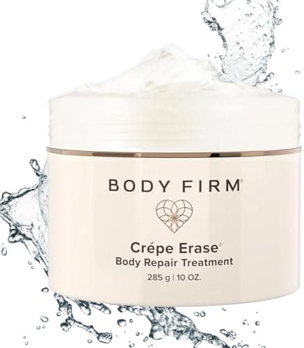 BODY FIRM Crepe Erase Body Repair Treatment, Anti-Aging Wrinkle Cream, Support Skins Natural Elastin & Collagen Production - 10oz