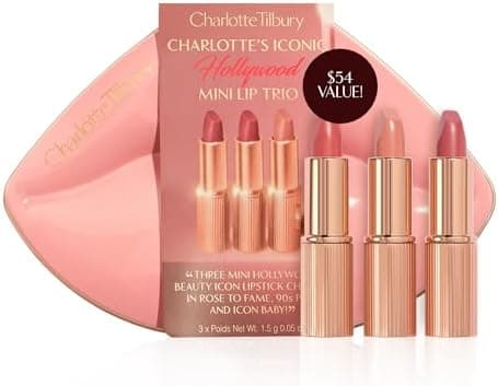 Charlotte Tilbury K.I.S.S.I.N.G Lipstick - Moisturizing & Hydrating Lipstick with Light-Diffusing Pigments for a Luminous Finish & Fuller-Looking Lips