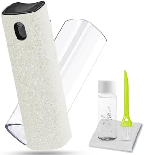 walrfid Car Screen Cleaner Spray, Electronic Touchscreen Mist Cleaning Brush Kit for TV, Laptop, iPad, iPhone, Cellphone, MacBook Pro, Tablet, PC, Computer, Monitor, LCD Screens, Eyeglasses - Cream