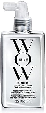 COLOR WOW Dream Coat Anti-Humidity Treatment Spray – Anti-Frizz Hair Smoothing Spray with Built-in Heat Protectant, Award-Winning Leave In Treatment for Glassy Smooth, Shiny Styles up to 3-4 Washes