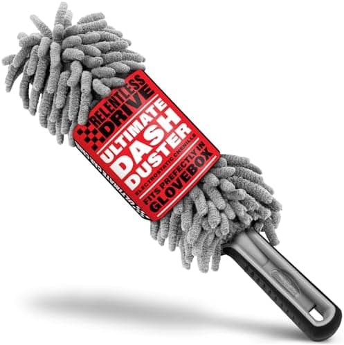 Professional Car Duster Interior – Car Accessories for Women and Men (Lint & Scratch Free)