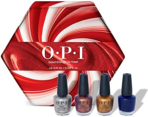 OPI Nail Lacquer Gift Sets | Creme & Shimmer Shades | Chip Resistant Nail Polish | Summer, Fall & Winter Holiday 2025 Collections | Mini Packs
