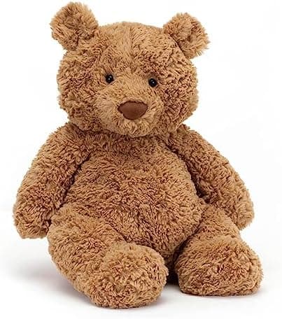 Jellycat Bartholomew Bear Stuffed Animal, Large 14 inches - Teddy Bear Plush - Soft and Huggable - Classic Children's Gift
