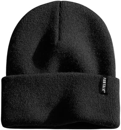 FURTALK Beanie Hat for Men Women Winter Hats for Women Men Soft Warm Unisex Cuffed Beanie Knitted Skull Cap