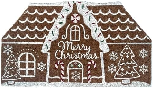 Briarwood Lane Gingerbread House Coir Doormat