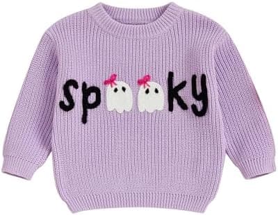 YINGISFITM Valentines Baby Girl Boy Outfit Toddler Valentines Sweet Heart Sweater Knit Sweaters Fall Winter Clothes