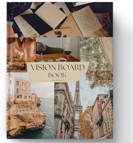 Vision Board Book Magazines with 1000+ Images – Scrapbook Supplies, Crafts for Adults, Clip Board, Junk Journal Supplies, Journaling Supplies, Board Books, Scrapbooking Supplies, Art Kit