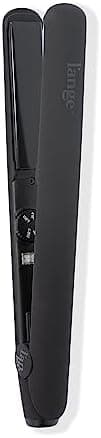 L'ANGE HAIR Le Ceramique 1-Pass Flat Iron Hair Straightener | Fast Heating Ceramic Flat Iron | Best Hot Tools Professional Hair Straightener to Lock in Moisture & Shine | (Black)