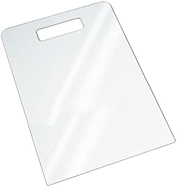 NAHANCO FB1301 Shirt Folding Board, 8 1/2"W x 12"L - Clear