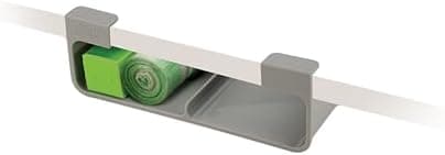 Joseph Joseph CupboardStore Under Shelf Storage Plastic Wrap, Film, Foil and Bag Space Saving Cabinet Organizer | Plastic Wrap, Foil, Bag