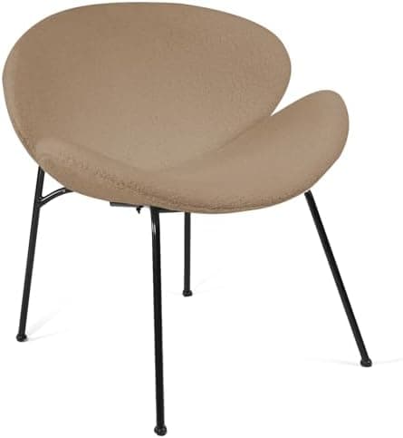 FAGAGA Sofa Chair Armrest with Cup Holder, Removable Couch Arm Light Brown