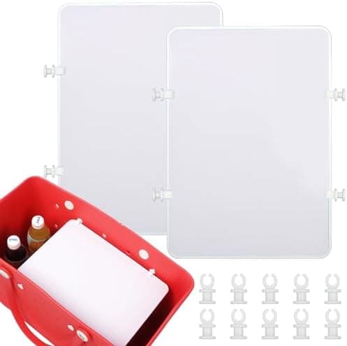 Raymall Divider for Bogg Bag Divider Tray Insert Accessories for X Large Bogg Bag 2 Packs (White)