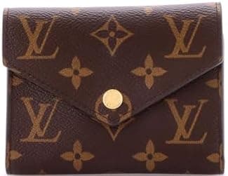 Louis Vuitton, Pre-Loved Victorine Wallet Monogram Canvas, Brown