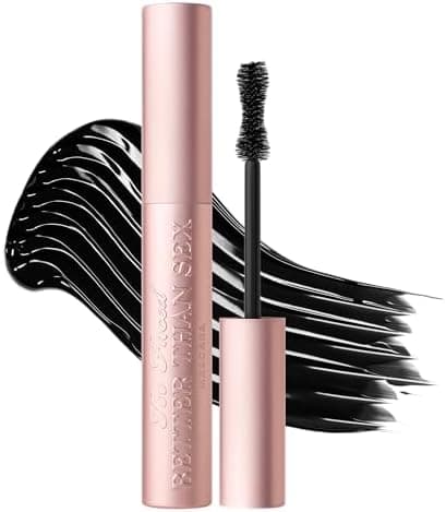 Too Faced Better Than Sex Volumizing Mascara | Dramatic Volume + Length | Cruelty Free, 0.27 Fl Oz, Black